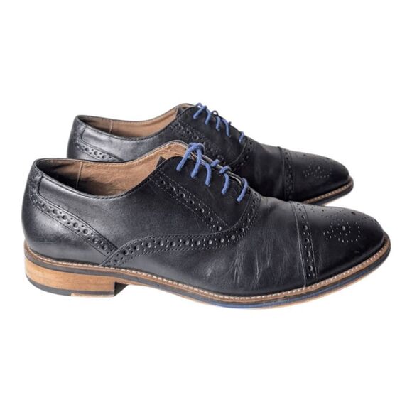 JOHNSTON & MURPHY Conrad Cap Toe Oxford Size 10.5M - Picture 3 of 9